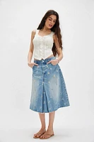 We The Free Daisy Mae Embroidered Skirt