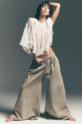 Julien Wide-Leg Chino Trousers