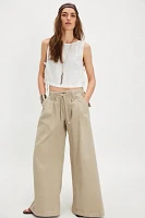 Julien Wide-Leg Chino Trousers
