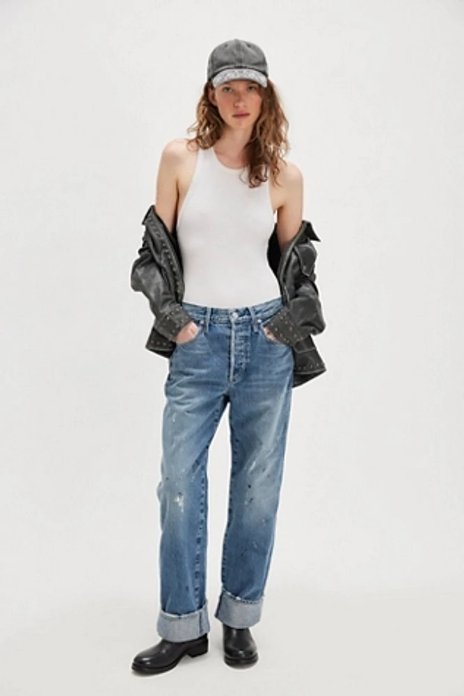 AMO Sonia Cuffed Jeans