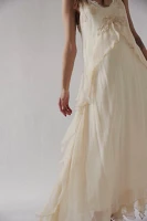 Nigel Preston Floating Angel Chiffon Maxi Dress