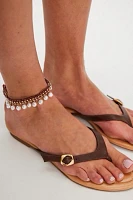Daria Buckle Flip Flops
