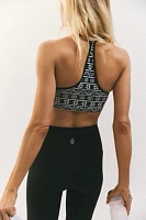 Alpine Jacquard Mini Halter Bra