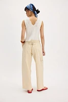 The Tales Soft Cream Suit Denim Jeans