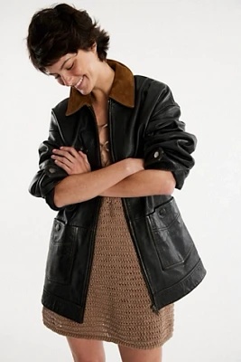 We The Free Easy That Leather Jacket