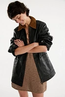 We The Free Easy That Leather Jacket