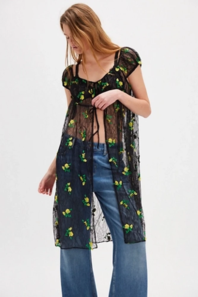 Anna Sui Lace Cover Up