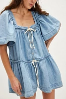 County Line Denim Romper