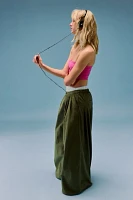Paige Pleated Pull-On Trousers