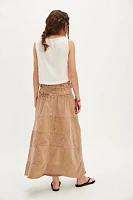 Tricia Fix Chino Maxi Skirt