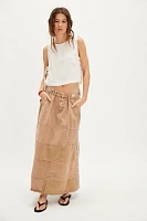 Tricia Fix Chino Maxi Skirt