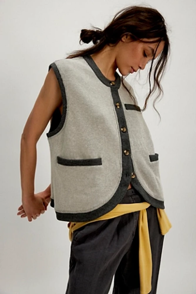 Jackie Sweatshirt Vest