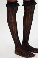 Sweetheart Lace Knee-High Socks