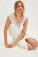 Frankies Bikinis Heirloom Poplin Top