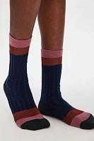 Exquisite J Colorblock Socks