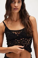 Frankies Bikinis Seaside Crochet Cami