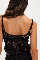Frankies Bikinis Seaside Crochet Cami