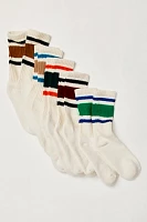 Classic Retro Socks, 5 Pack