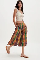 Ivy Cropped Pull-On Culotte Pants