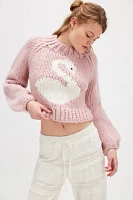 Delilah Designs Swan Sweater