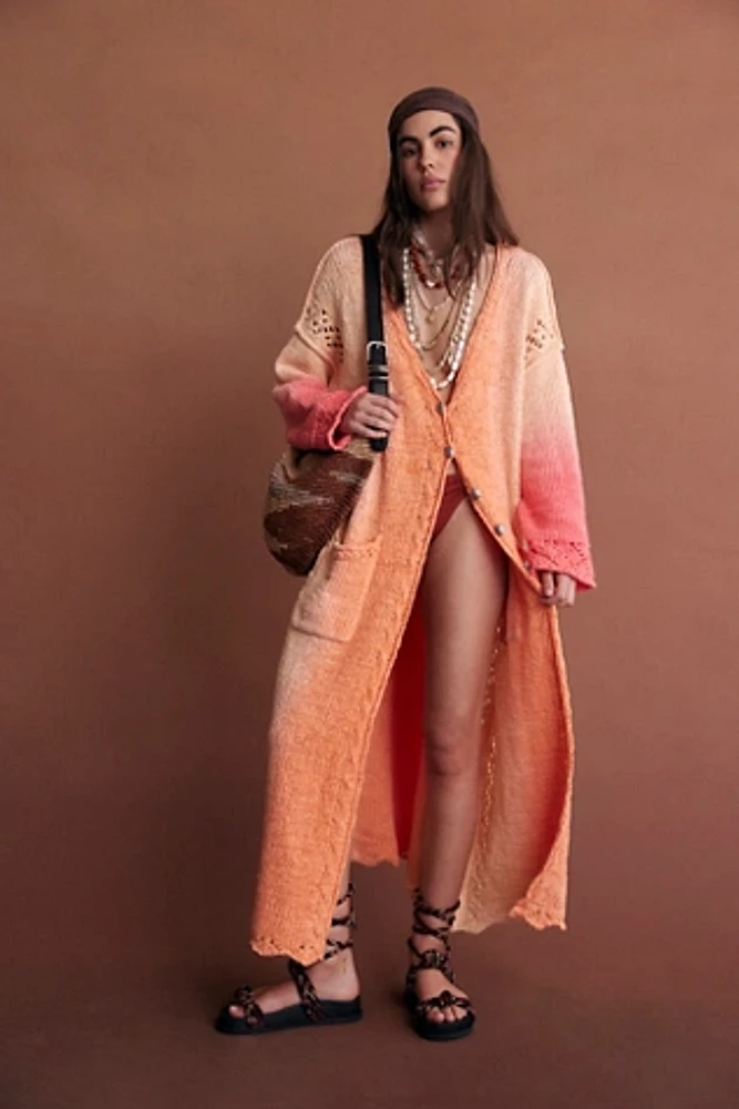 Coastal Maxi Cardi