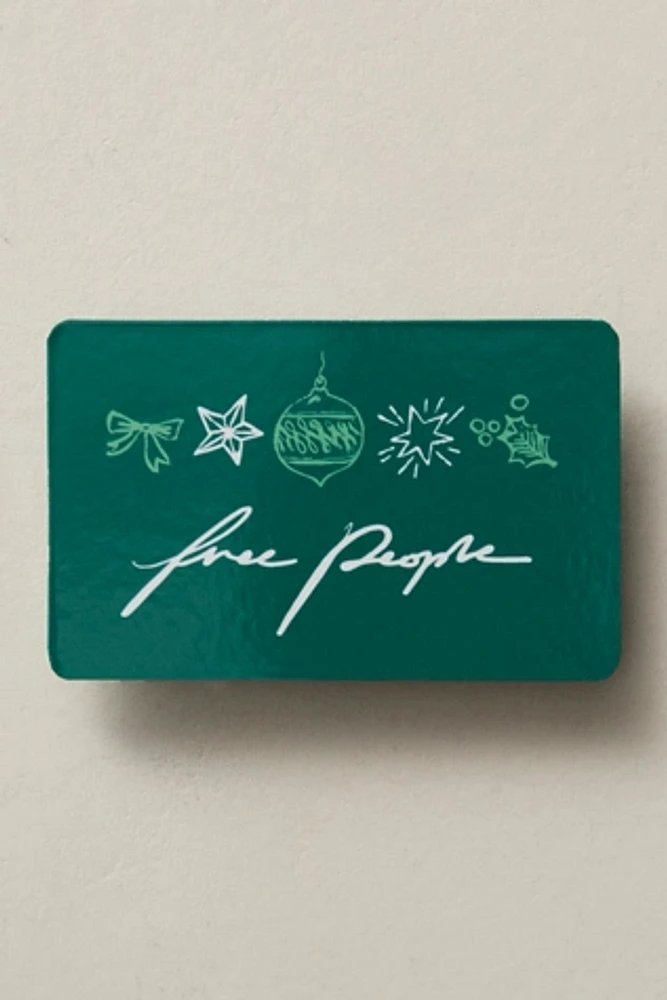 Free People Holiday Gift Card