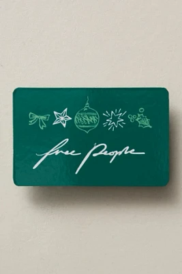 Free People Holiday Gift Card