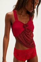 Zemeta Red Talk Flower Top