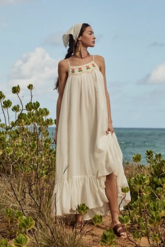 Tip Toeing Tulip Midi Dress