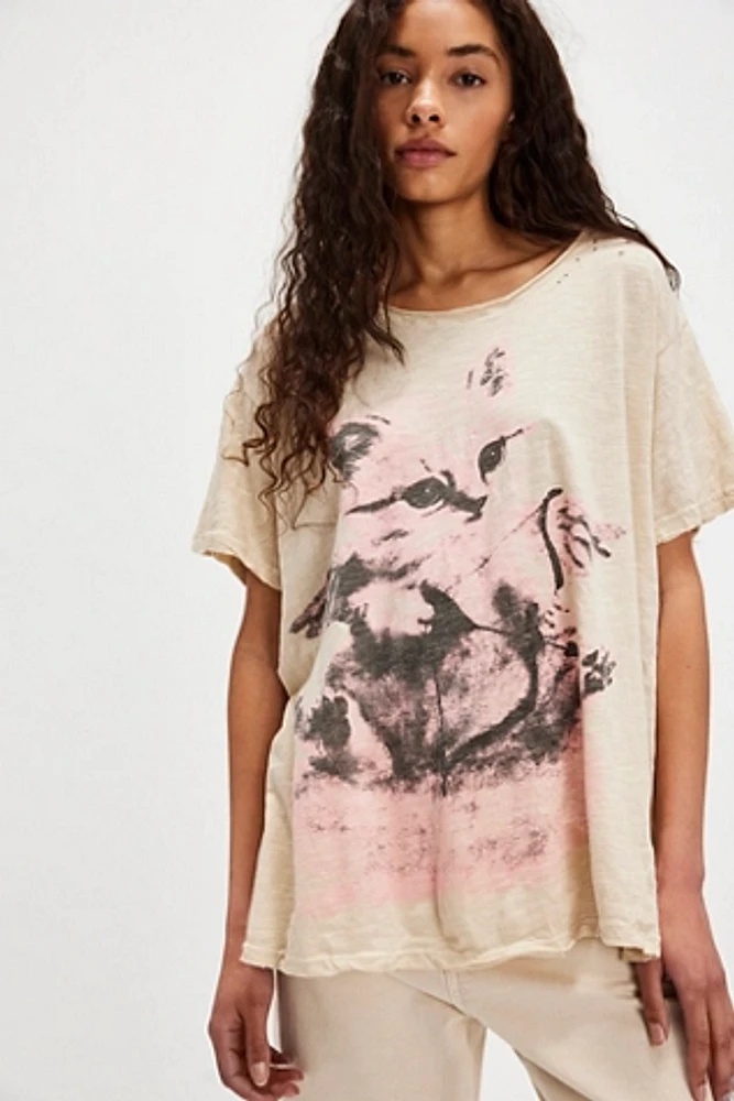 Magnolia Pearl Cupid Kitten Tee