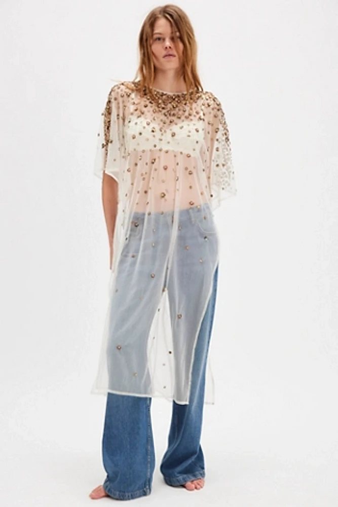 Gold Rush Embellished Kaftan