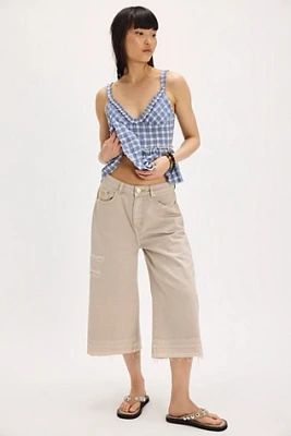 OneTeaspoon Long Length Denim Shorts