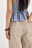 OneTeaspoon Long Length Denim Shorts