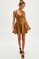 Vera Suede Mini Dress