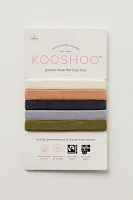 Kooshoo Flat Hairties, 5 Pack