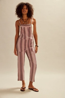 Freya Stripe Overalls