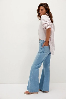 We The Free Avalon Drapey Flare Jeans