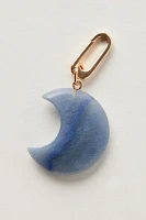 Stone Moon Charm