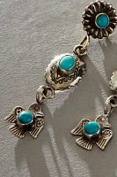 Broken Arrow Thunder Bird Earrings