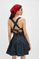 Laurel Denim Mini Dress