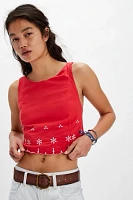 Kayla Solid Embroidered Top