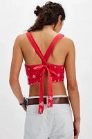 Kayla Solid Embroidered Top
