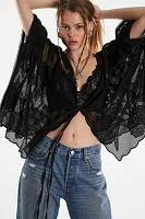 Willow Tie Front Cape