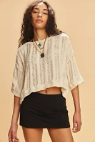 My Little Micro Mini Knit Skort