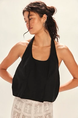 Melted Away Cotton-Linen Top