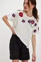 Petal Stitch Tissue Tee