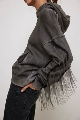 Tricia Fix Fringe Sleeve Hoodie