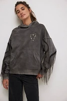 Tricia Fix Fringe Sleeve Hoodie