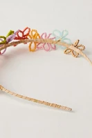 Zinnia Beaded Hard Headband