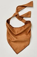 Valentine Faux Suede Hair Scarf